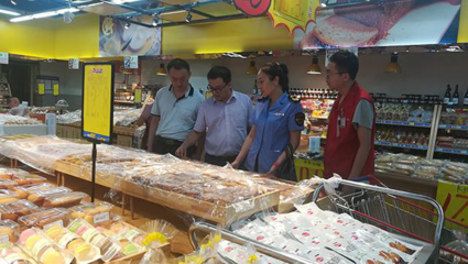 未央?yún)^(qū)市場(chǎng)監(jiān)管局“嚴(yán)把四關(guān)”確保“雙節(jié)”期間食品安全